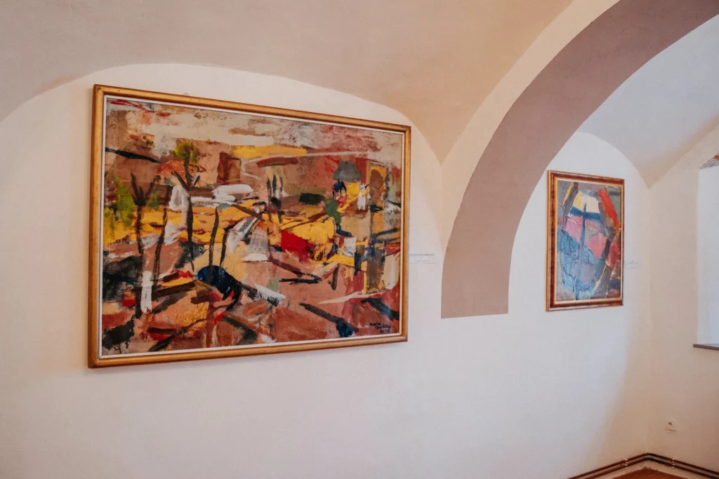 Historický interiér Kobylkovy tvrze
